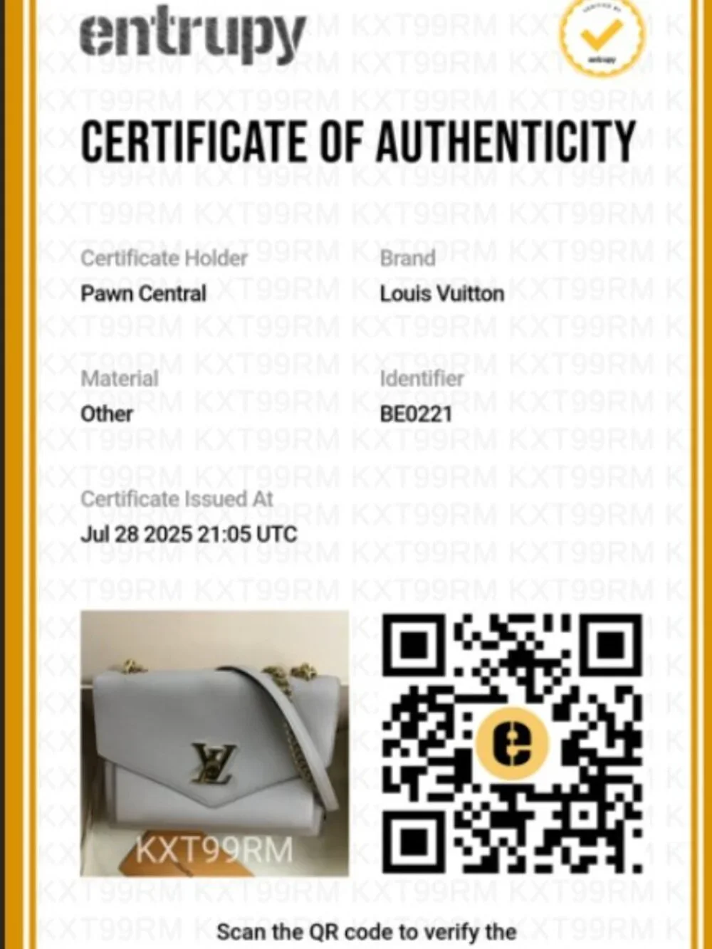 Louis Vuitton New Wave Chain Bag MM M58549 (PO1021292)